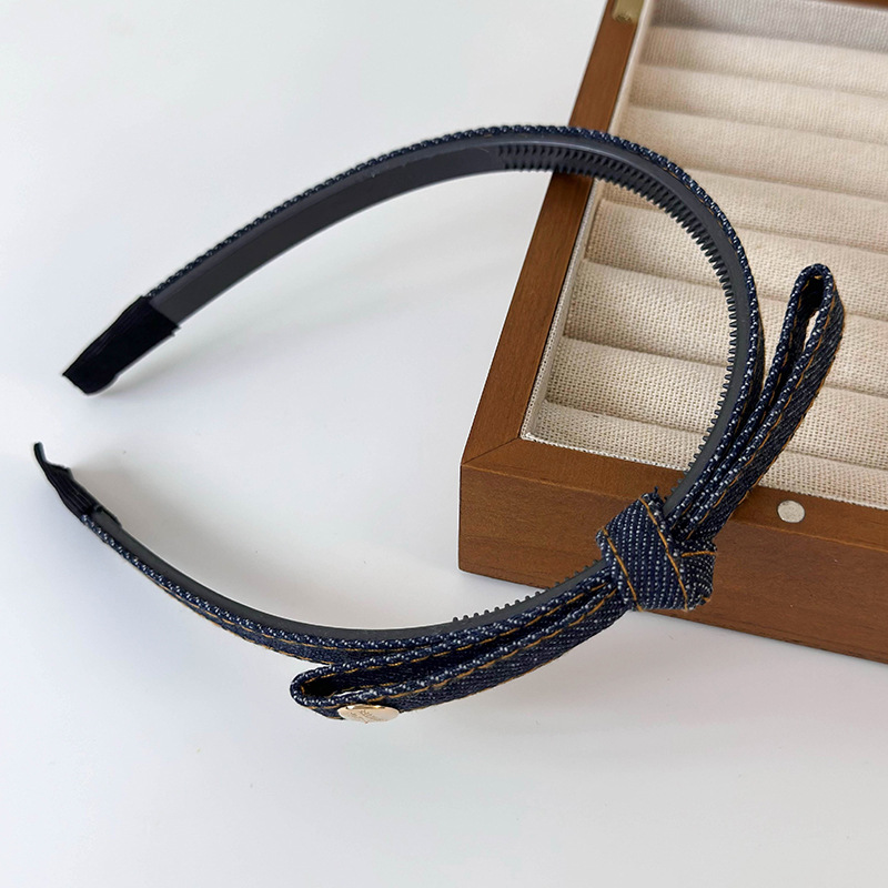 Pinza para el Pelo con Lazo Denim