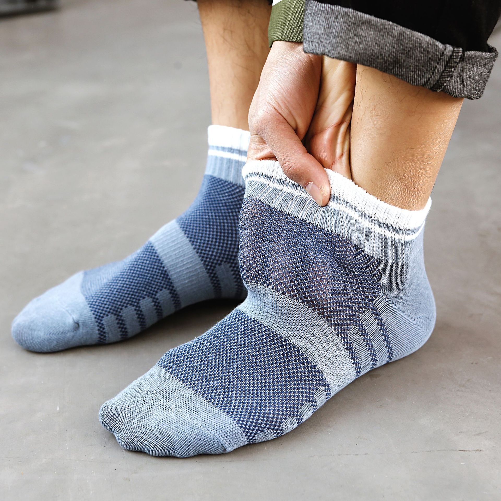 남성 노쇼 양말 면제