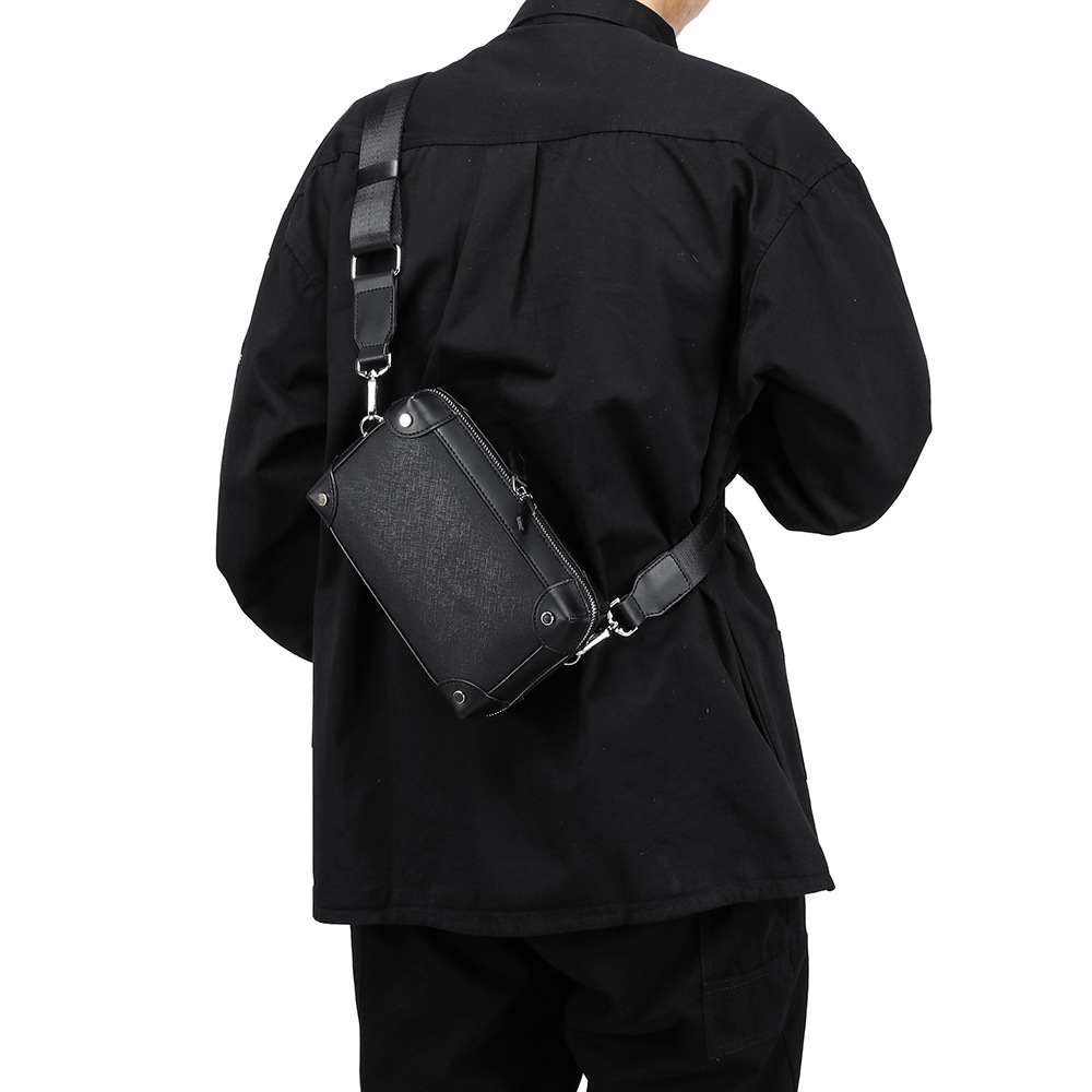 Mannen Ruitjesschoudertas