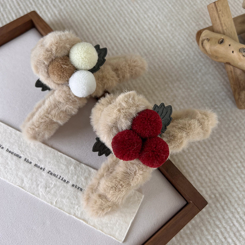 Agrafă pentru Păr Vintage cu Cireșe