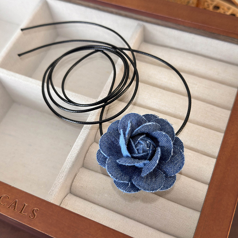 Bloemen Choker Ketting