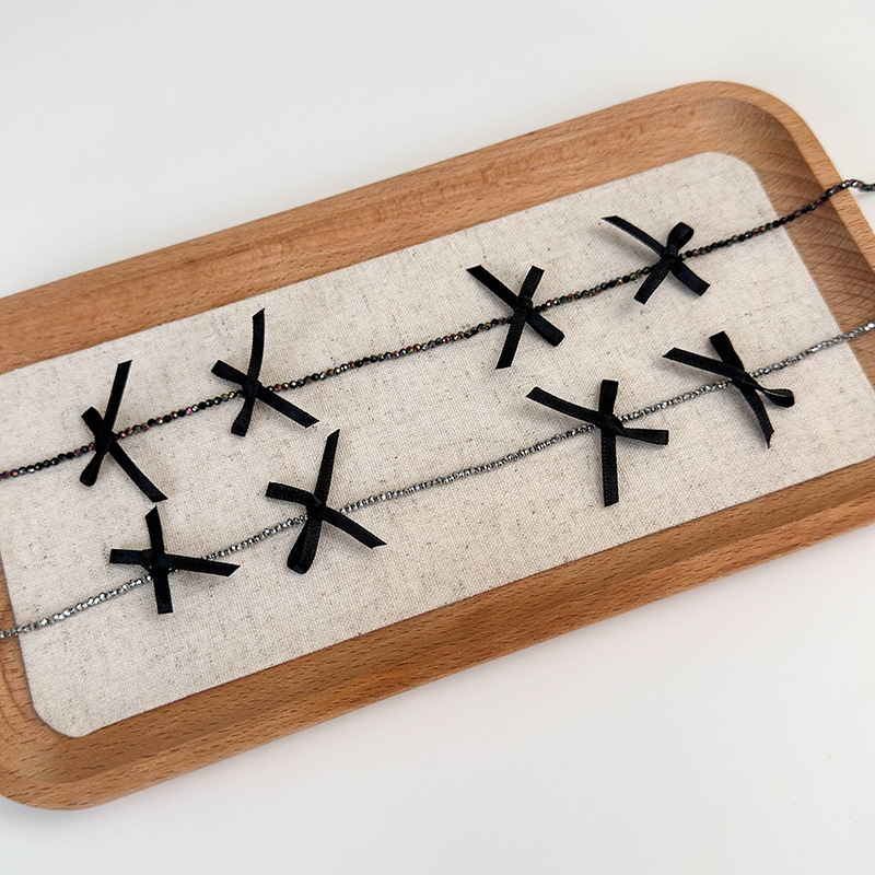 Кришталевий Намисто з Бантиком