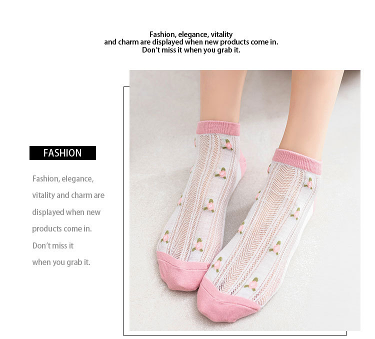 Cartoon Bear Ankle Socks