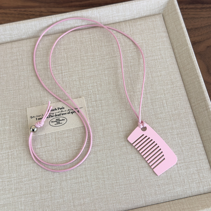 Кольорове Кругле Гребінне Підвісне Намисто