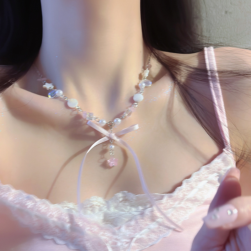 Collana con Fiocco e Nastro