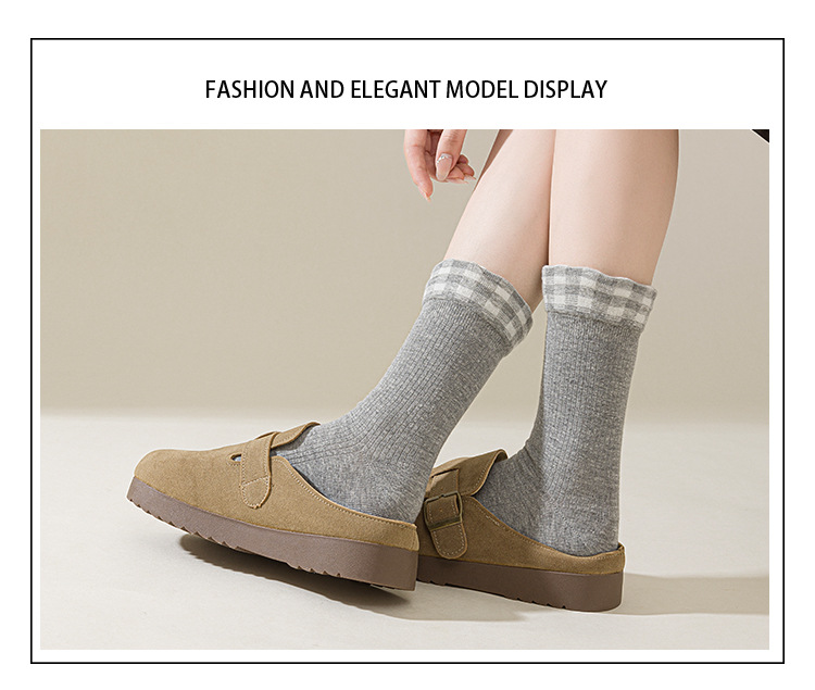 Meias Côncavas de Algodão