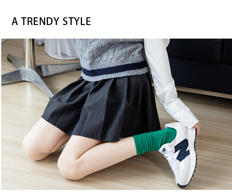 Meias de Algodão Meia Canela para Mulher