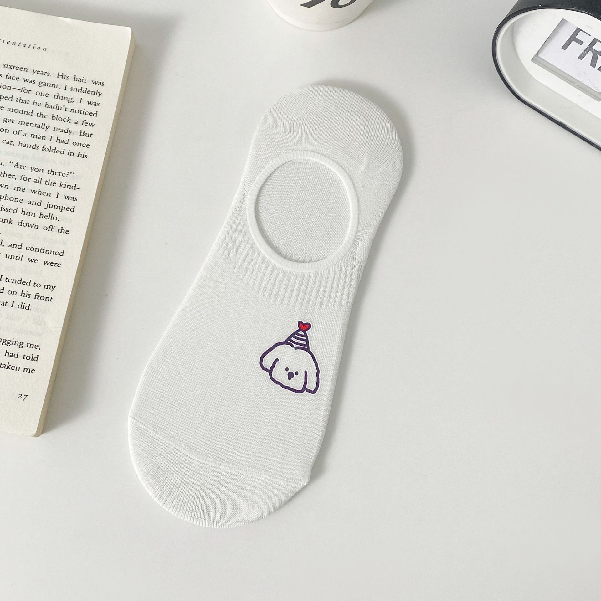 Женские Невозвратные Носки с Принтом Мультфильмов