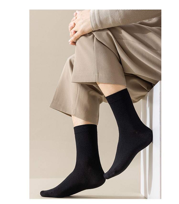 Meias Clássicas Meia Cano Masculinas