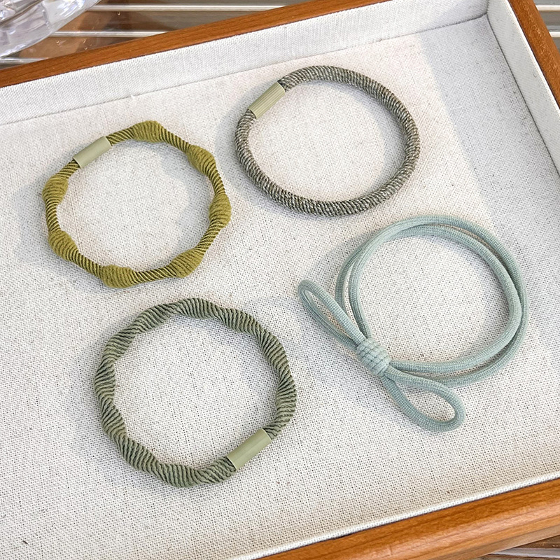 Zestaw Podstawowych Elastycznych Gumek do Włosów