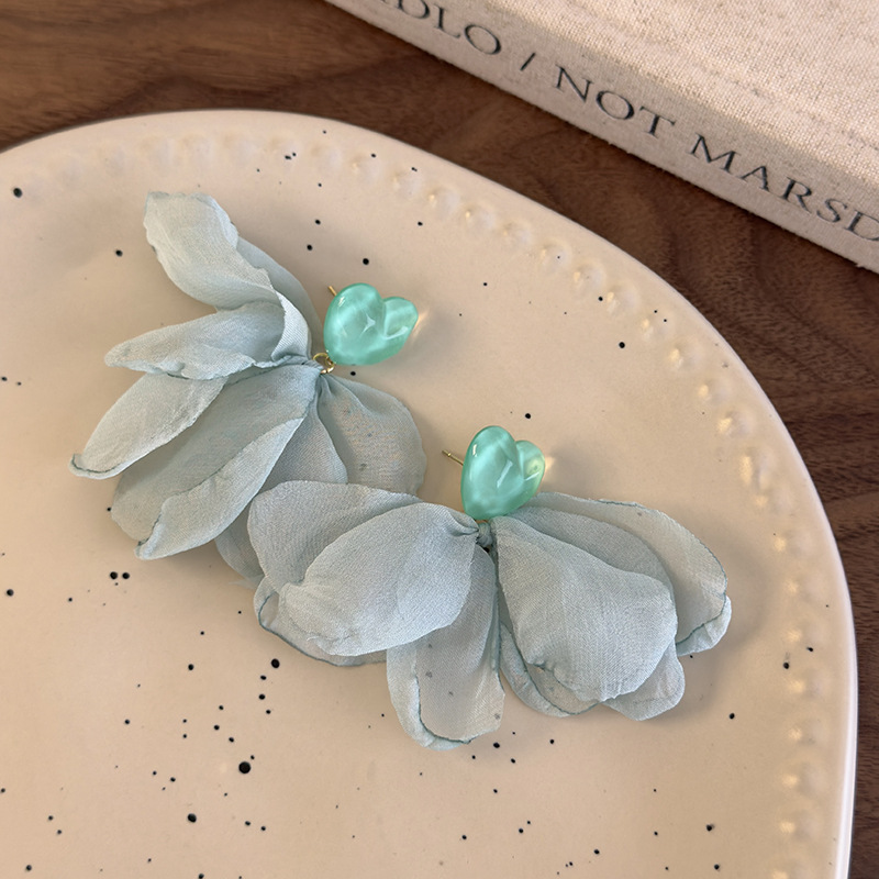 Серьги-Лепестки Сердца