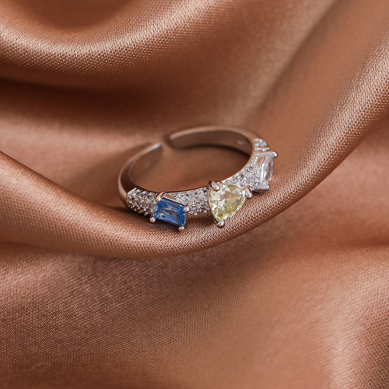 Adjustable Heart Ring