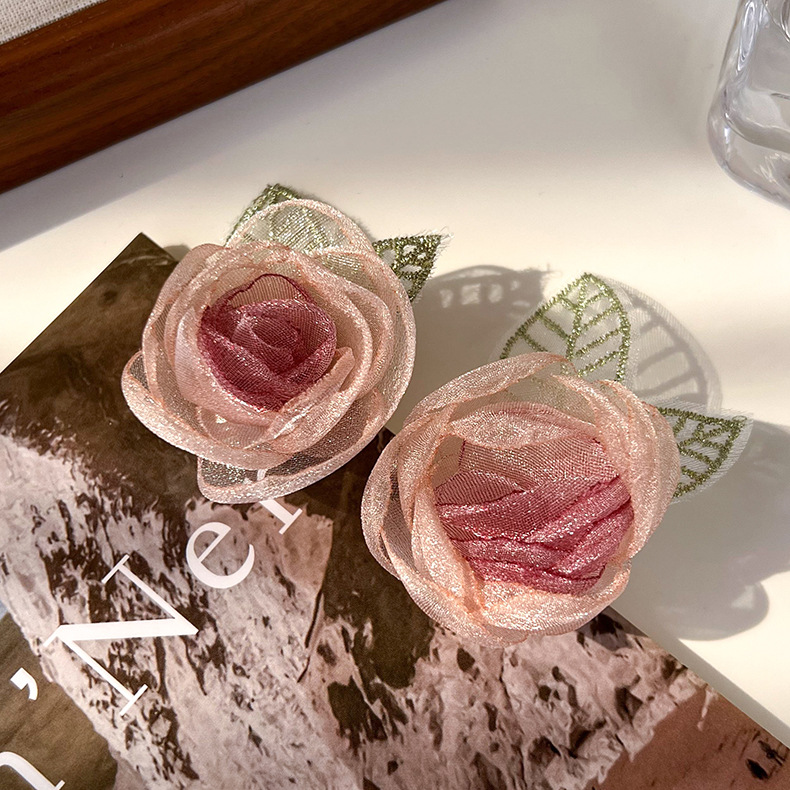 Fermacapelli Floreali con Camelia