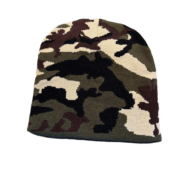 Gorro Jacquard Camuflagem