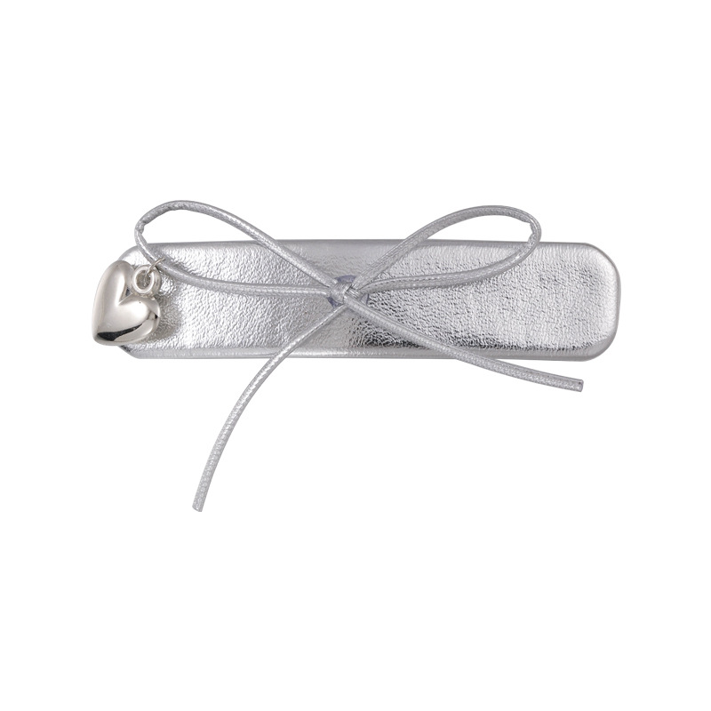 Pince à Cheveux Cœur Perle