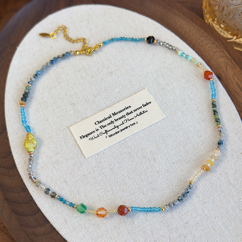 Намисто на ключицю Скляні Намистини