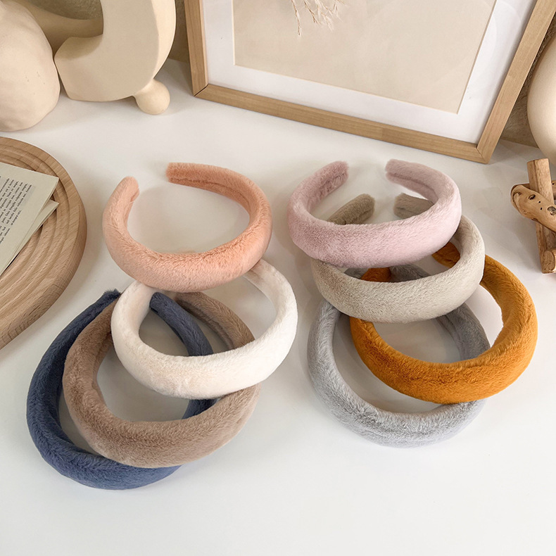 Diadema de Pelo Grueso y Aterciopelada