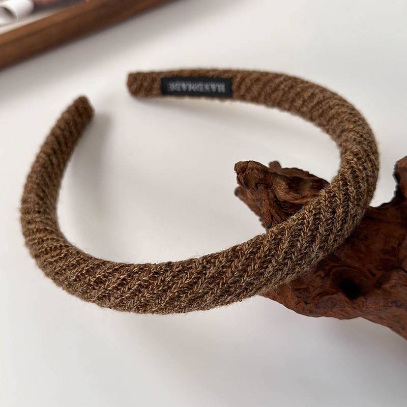 Cinta para el Cabello de Lana Vintage