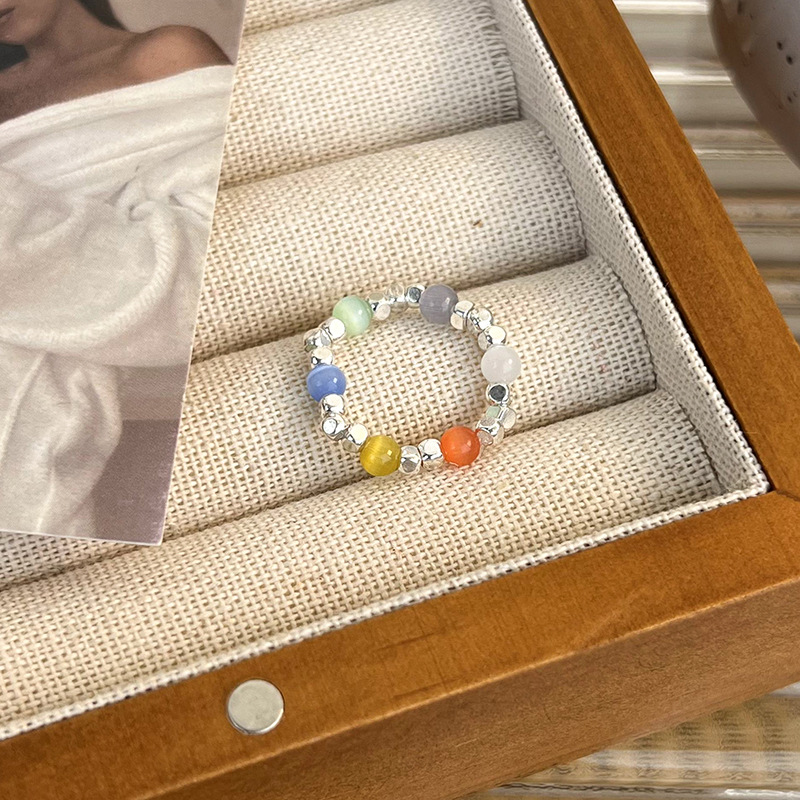 탄성 하트 비드 링