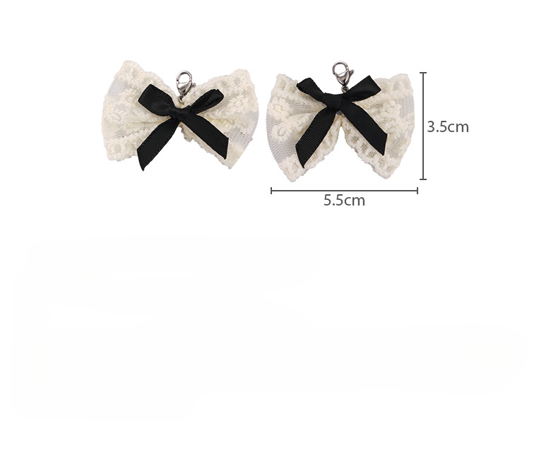 Kokardka Koronkowa do Butów