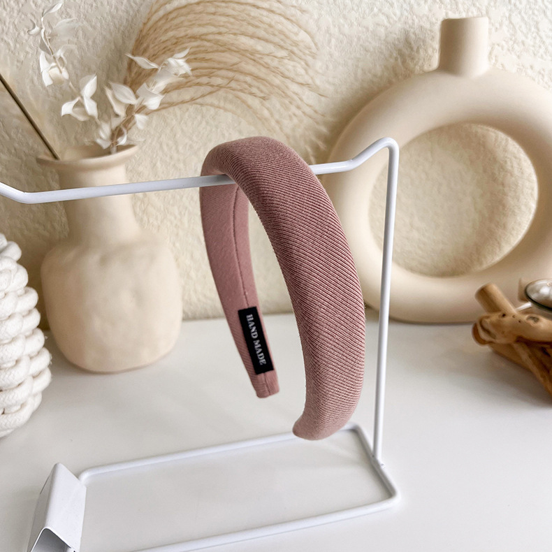 Cinta para Cabello de Esponja Rosa Suave