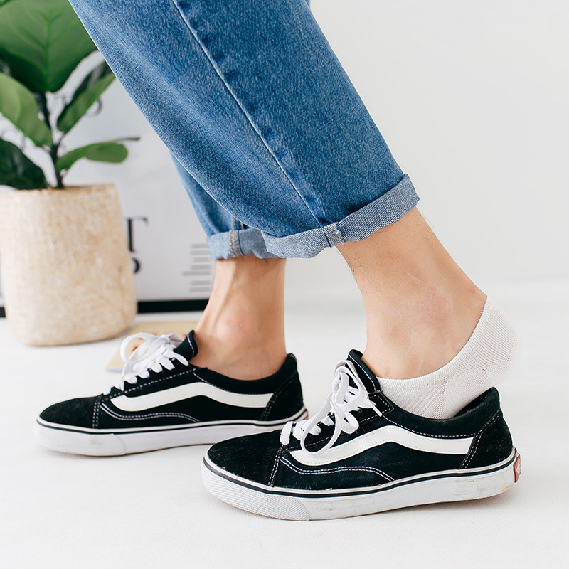 Calcetines Invisibles de Algodón para Hombre