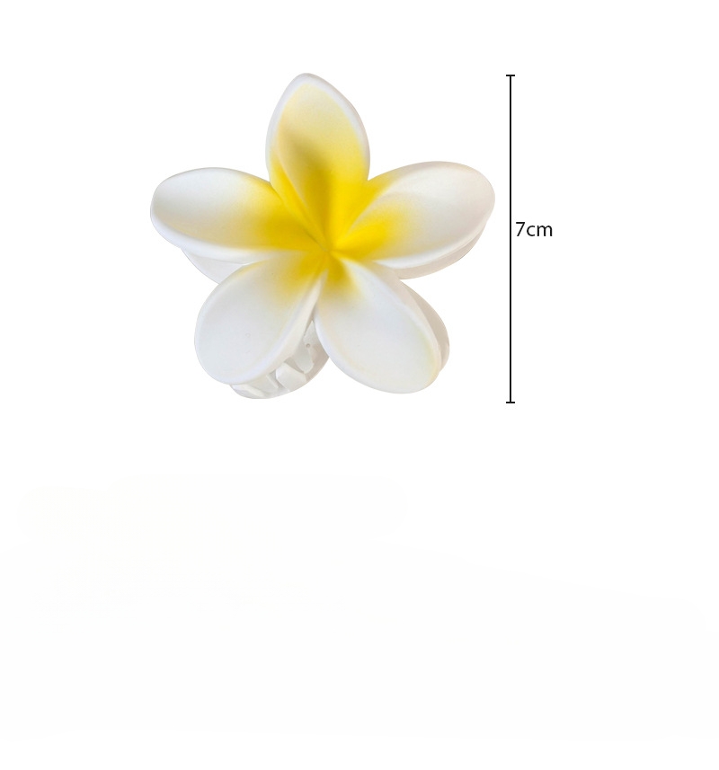 Jepit Rambut Cakar Bunga Frangipani