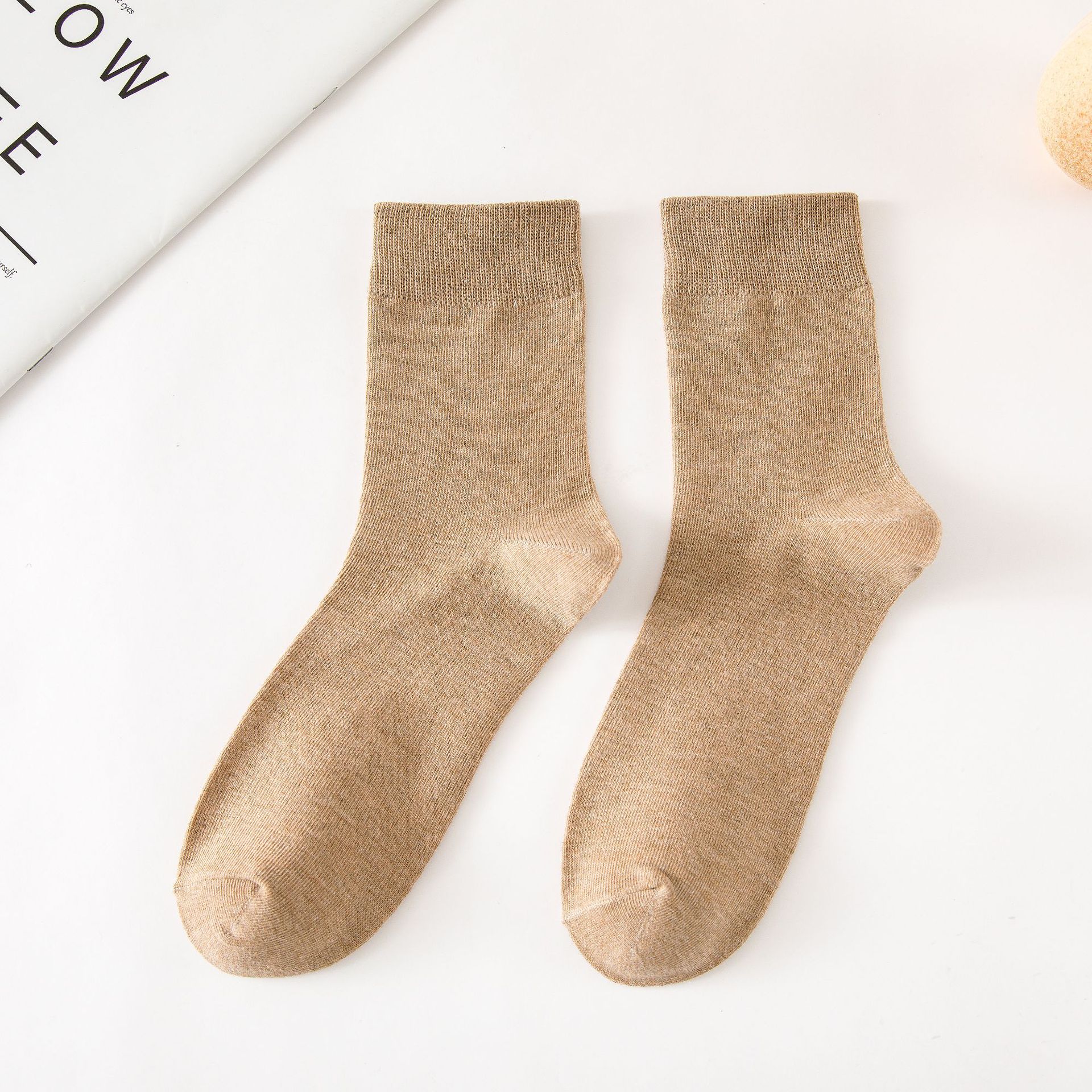 Meias de Algodão Meia-Altura