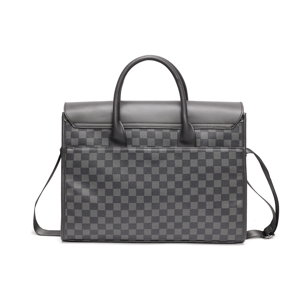 حقيبة يد رجالية كلاسيكية مربعة