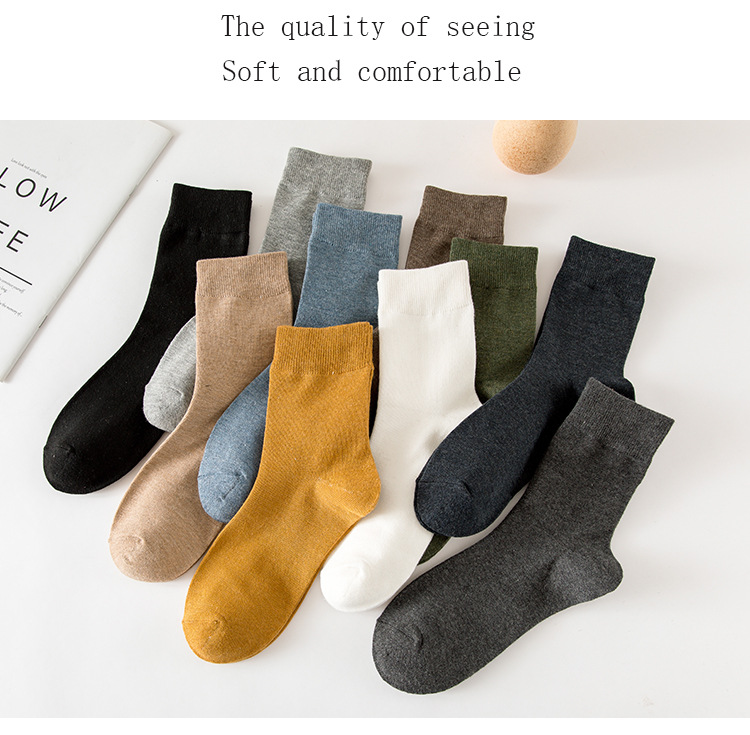 Meias de Algodão Meia-Altura