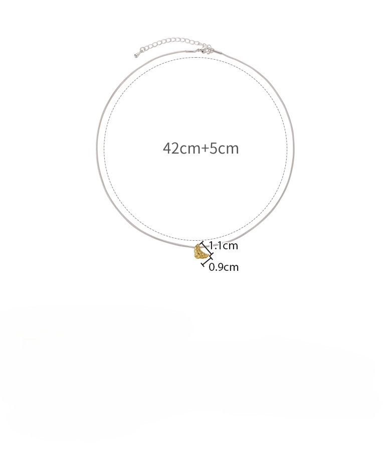 Геометричне намисто двох кольорів