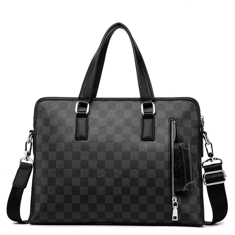 حقيبة أعمال رجالية كبيرة السعة