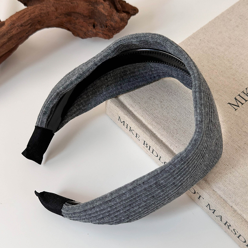 Cinta para el Cabello Vintage de Punto Acanalado