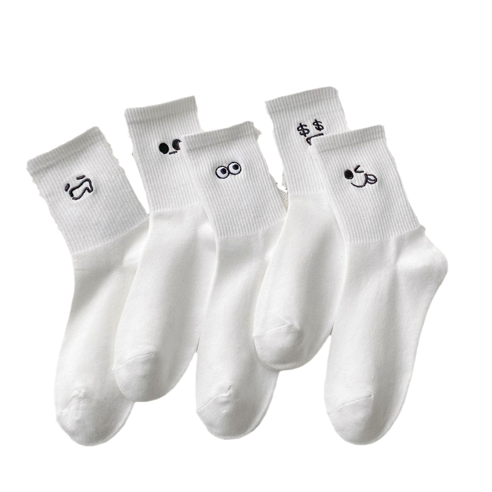 Meias Bordadas Divertidas