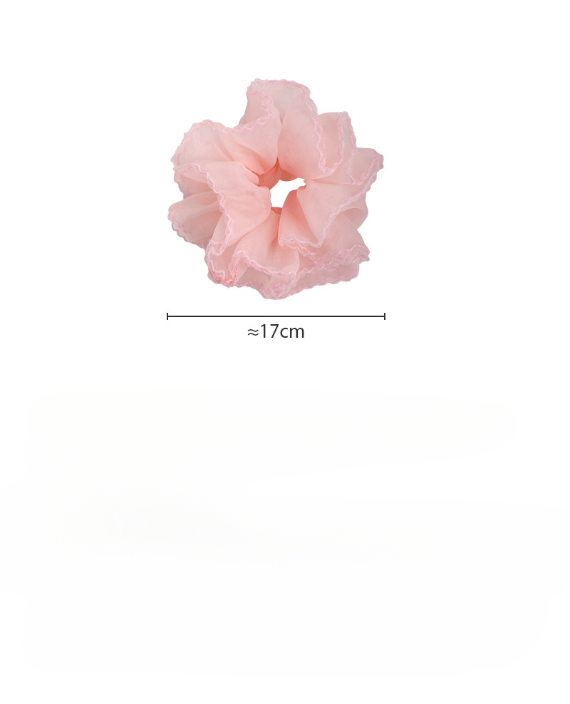 オーガンザプリーツスクランチー