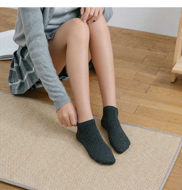 Meias Tornozelo de Algodão