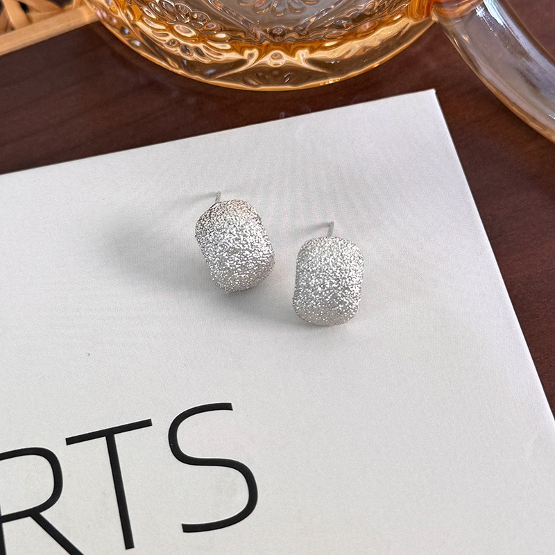 스파클링 기하학 귀걸이 스터드