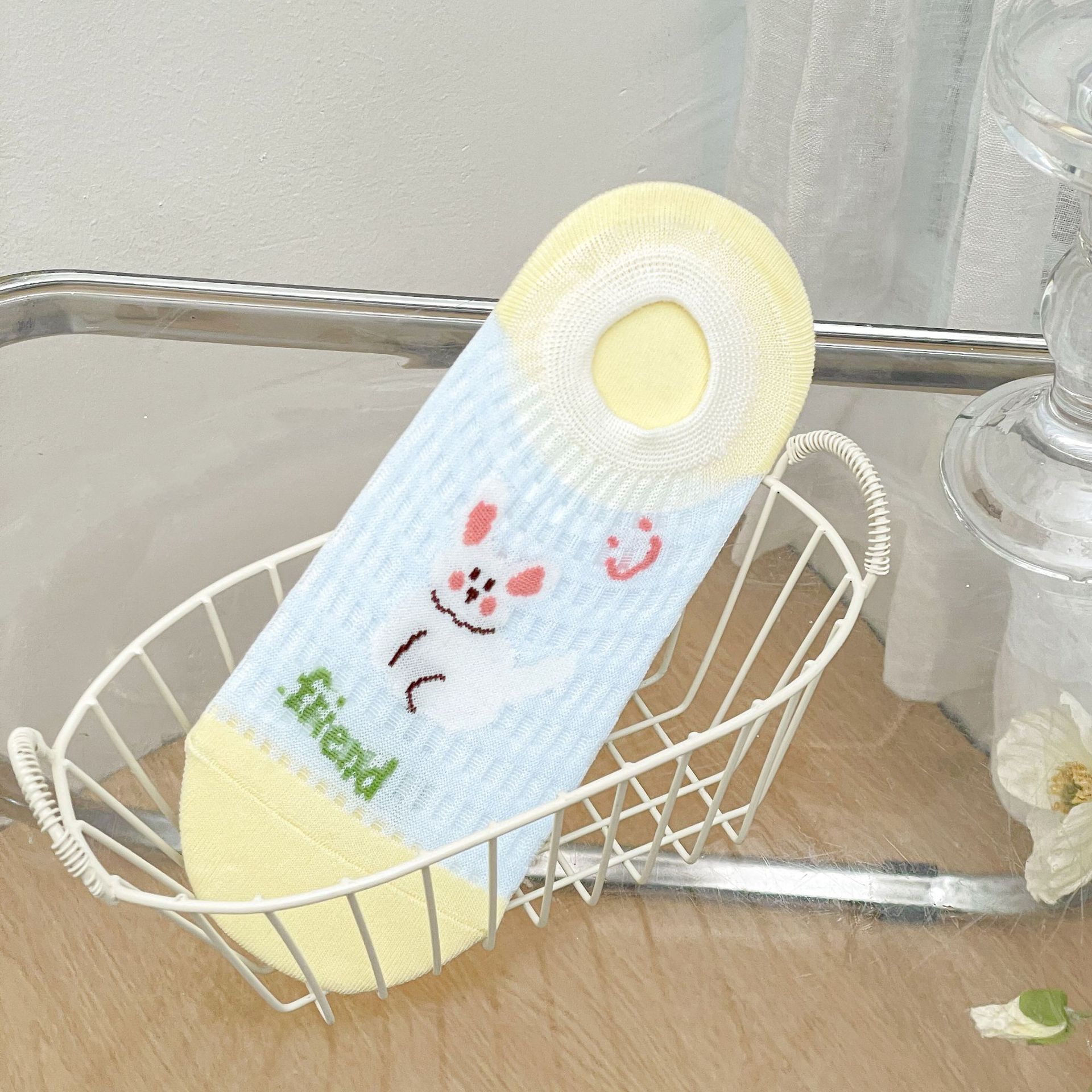 레이스 노쇼 양말 여성용