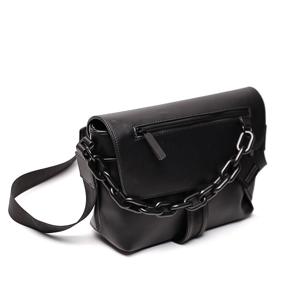 メンズチェック柄クロスボディバッグ