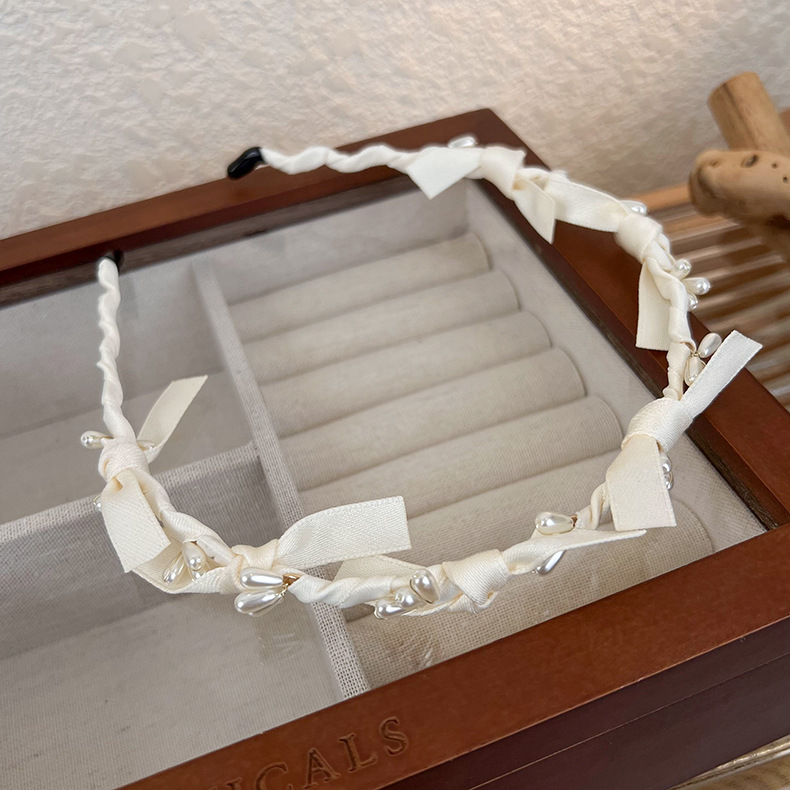 Bandă de Păr cu Aplică de Mărgăritar