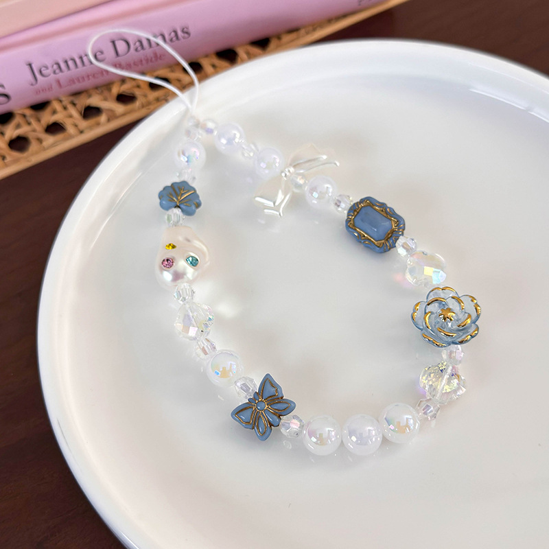 إكسسوارات سوار الهاتف والبراسليت بالخرز