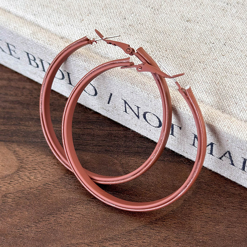 Большие Серьги-Обручи