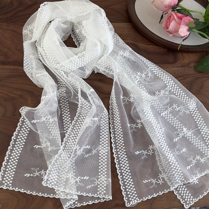 Lace Long Scarf
