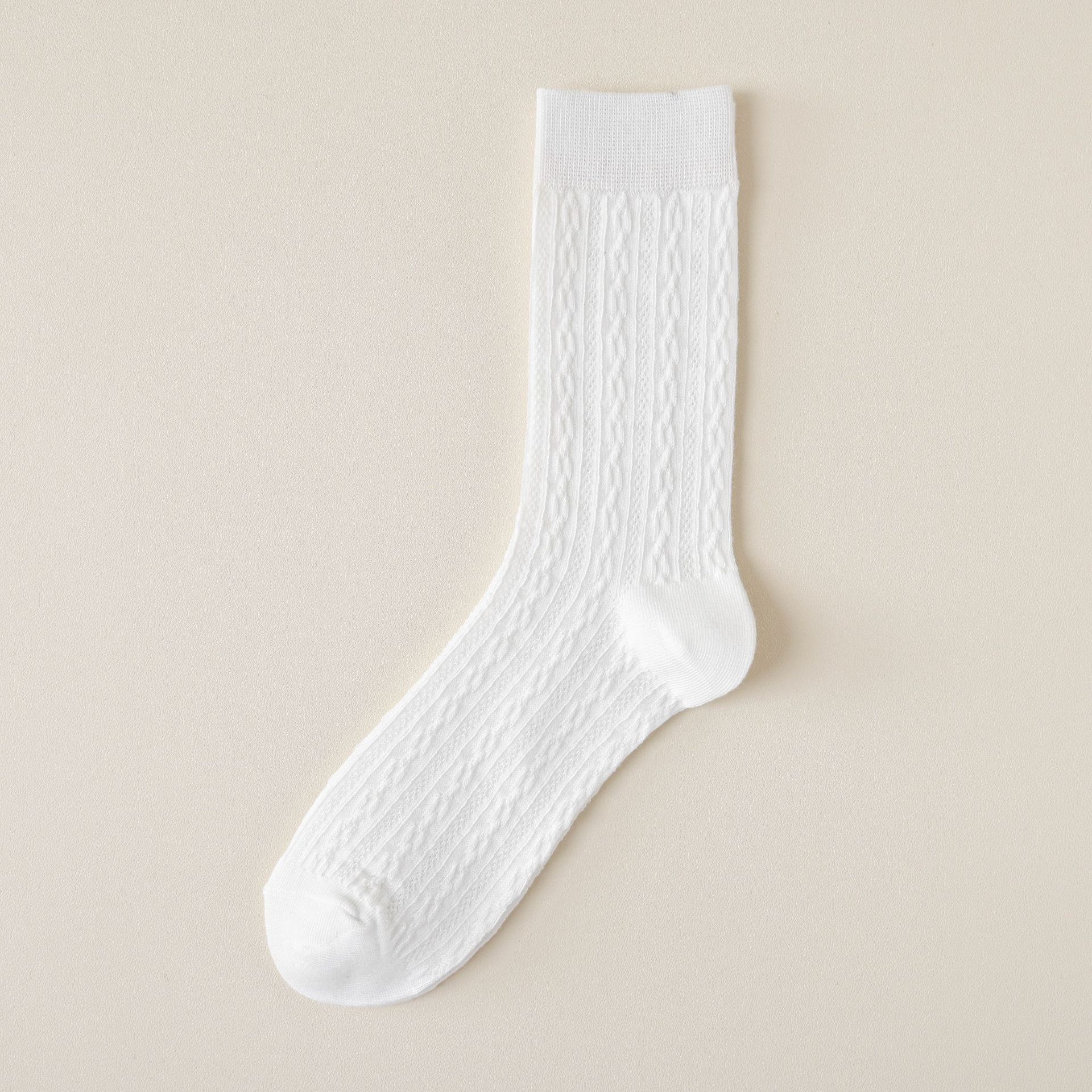 Pletené ponožky do půlky lýtka