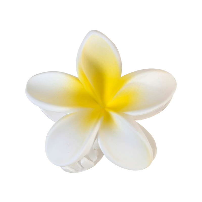 Frangipani Hair Claw Clip