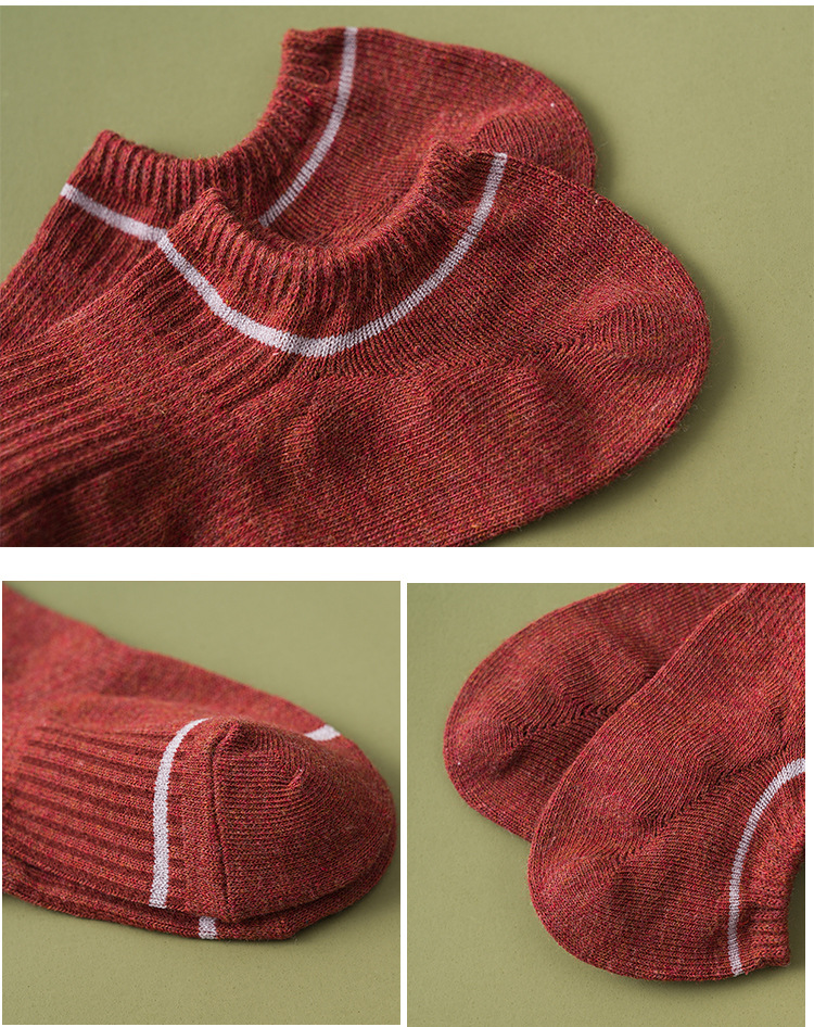 Women's No-Show Cotton Socks