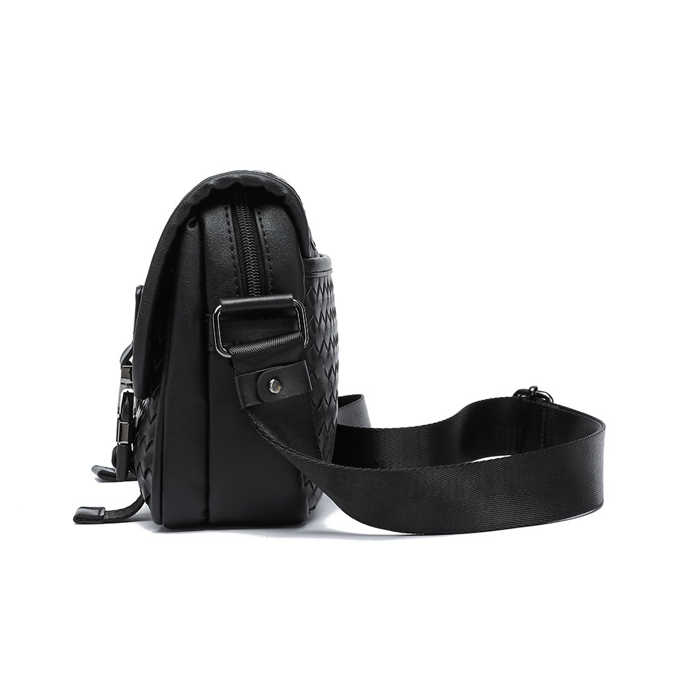 Мужская сумка-кроссбоди тканая