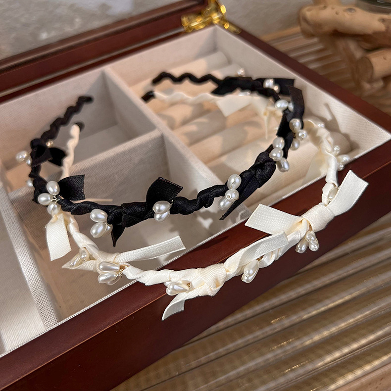 Bandă de Păr cu Aplică de Mărgăritar