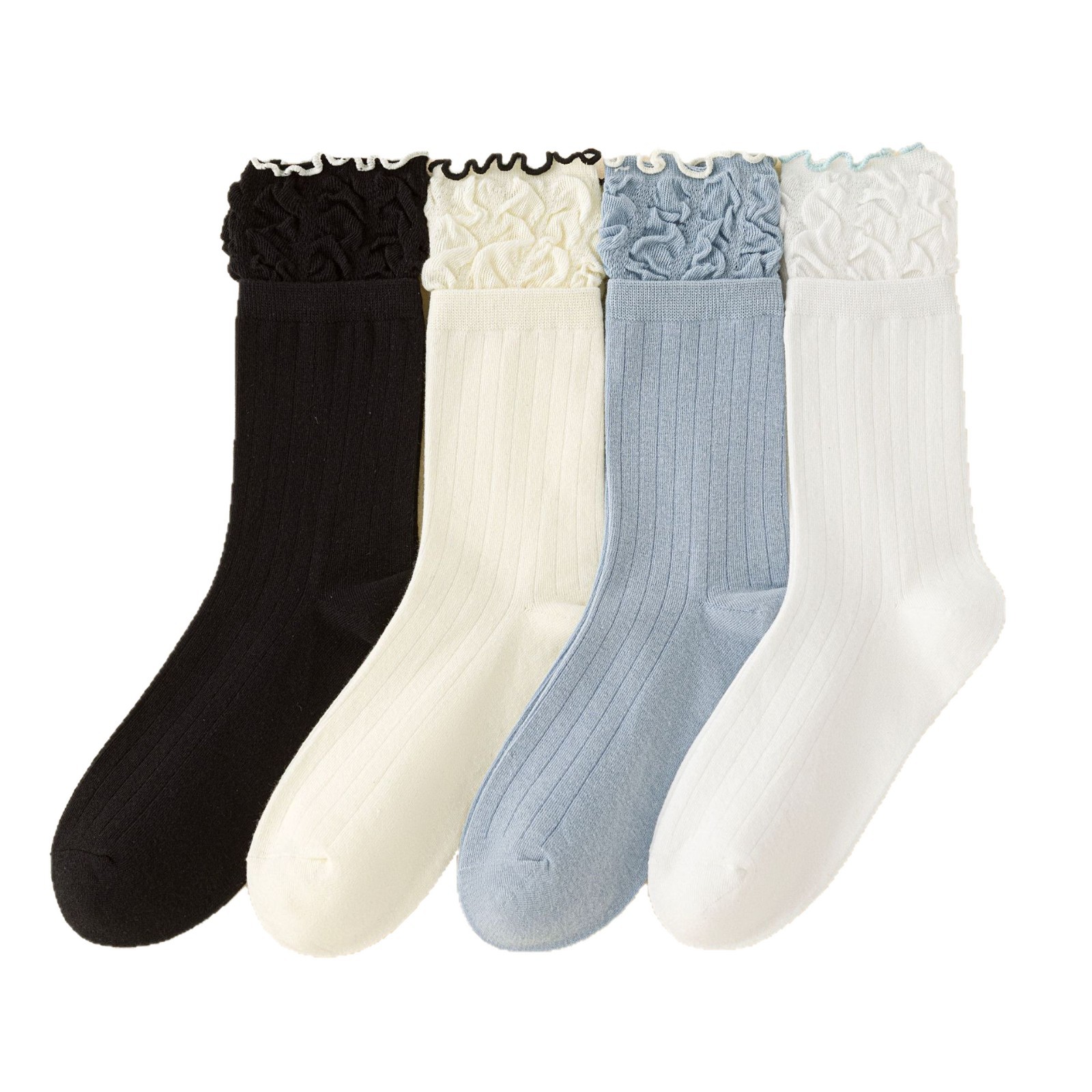 Meias Mid-Calf Estilo Ballet