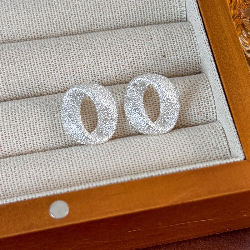 스파클링 기하학 귀걸이 스터드